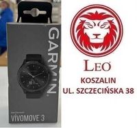 Zegarek Smartwatch Garmin Vivomove 3  44 mm Black - 234348