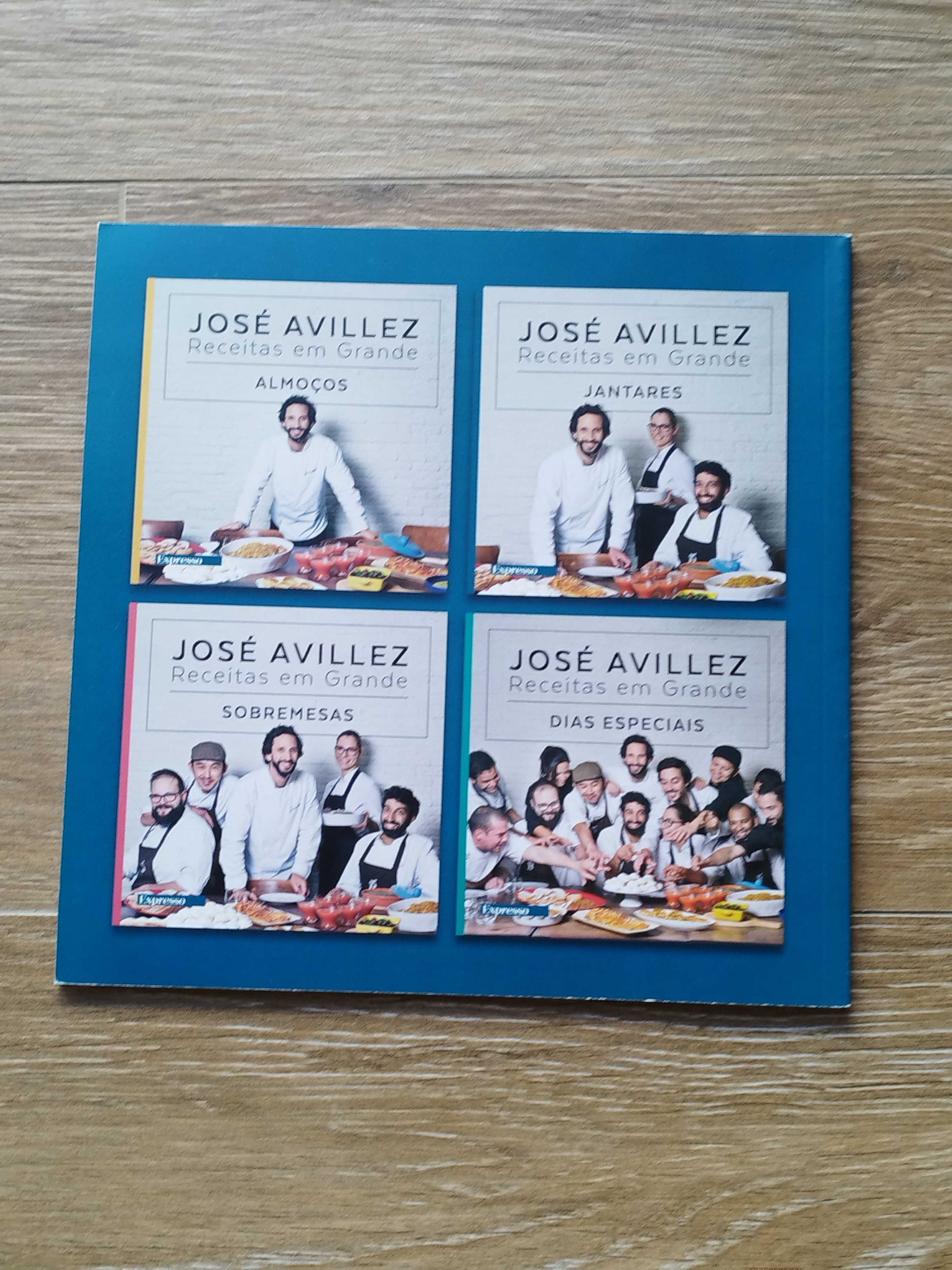 Livro José Avillez Receitas em grande - jantares