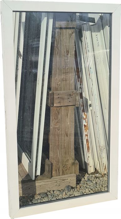 OKNA KacprzaK Witryna 76x133 FIX Używany PCV Lider Okna OLX