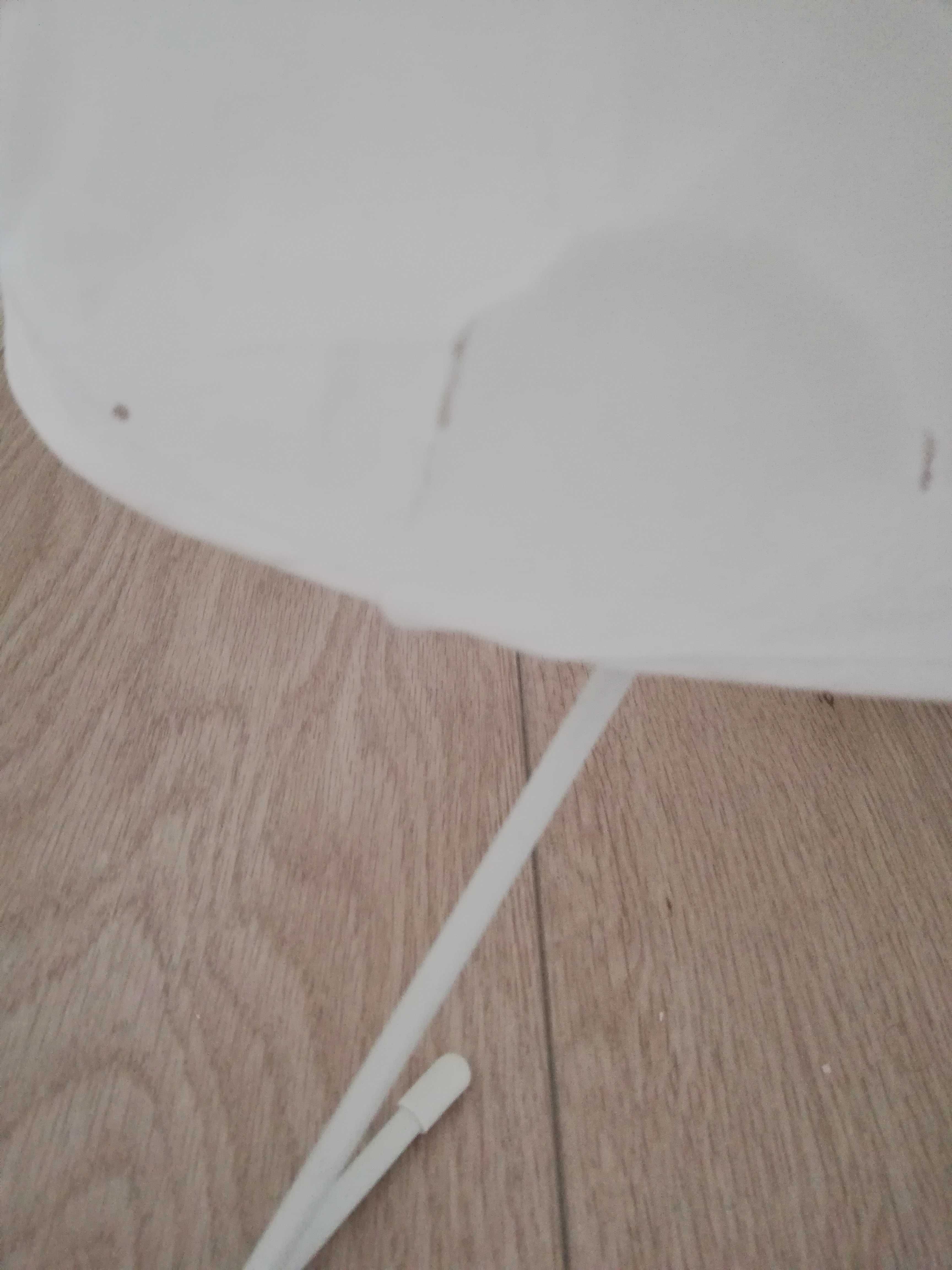 IKEA VICKLEBY Lampa podłogowa papierowa stojąca duża biała