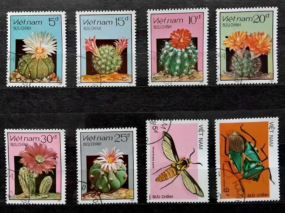 Znaczki Pocztowe Vietnam Burundi Guinea Benin 41 szt (349)