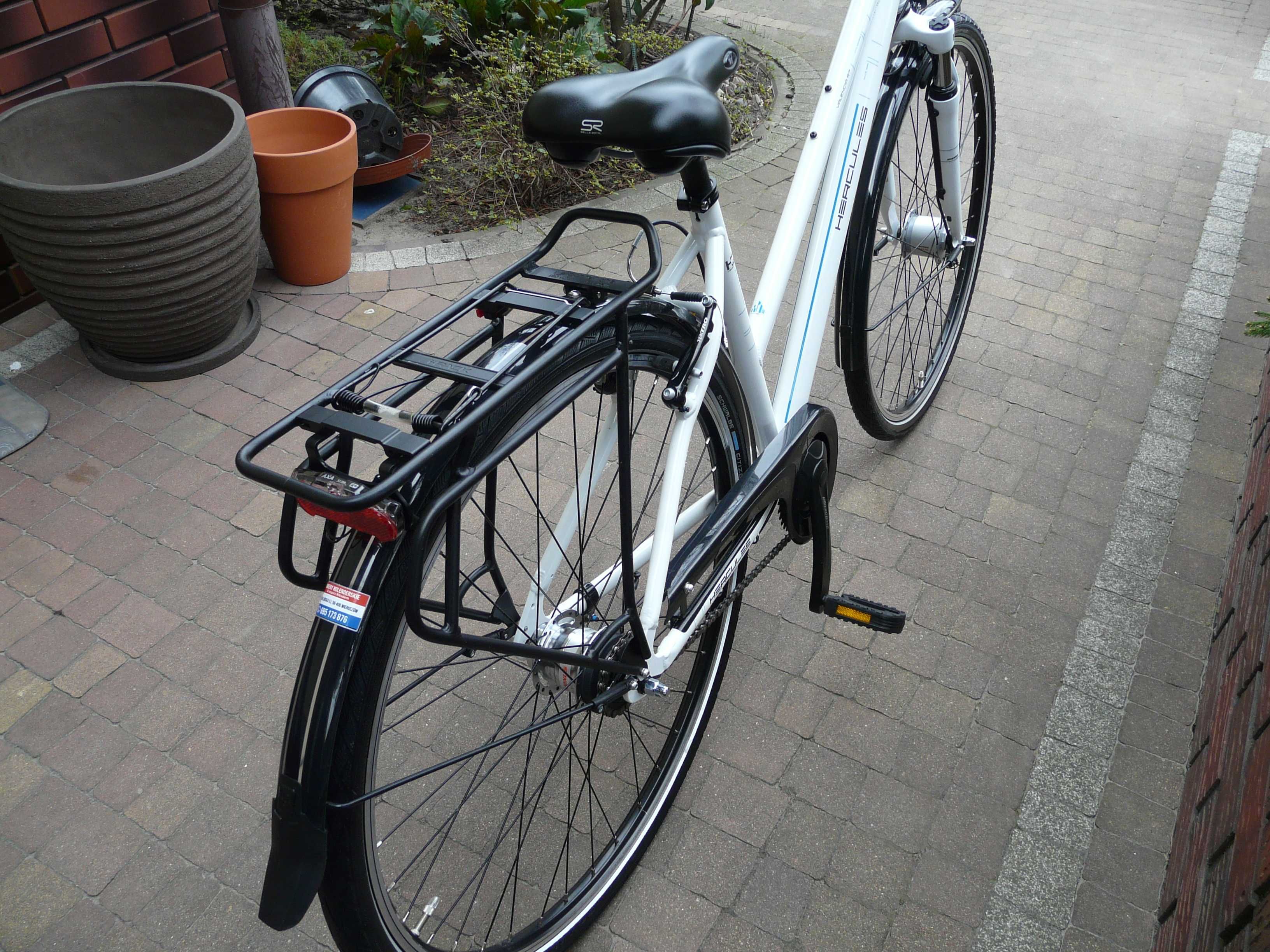Rower miejski HERKULES Valencja R7 City 28"/46 nożny.Germany-wzorowy