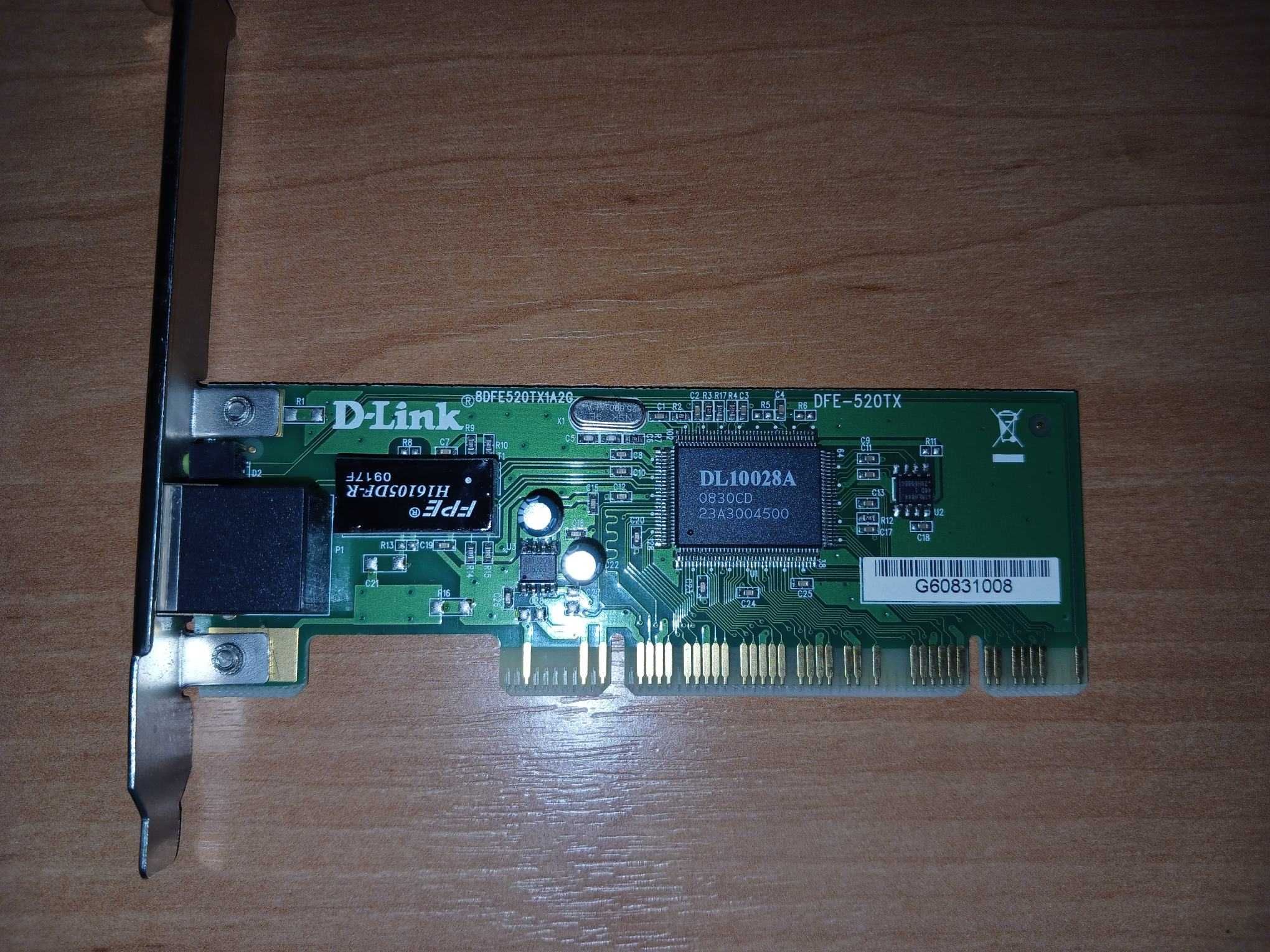 D-Link DFE-520TX сетевой адаптер Ethernet 100 Мбит/с