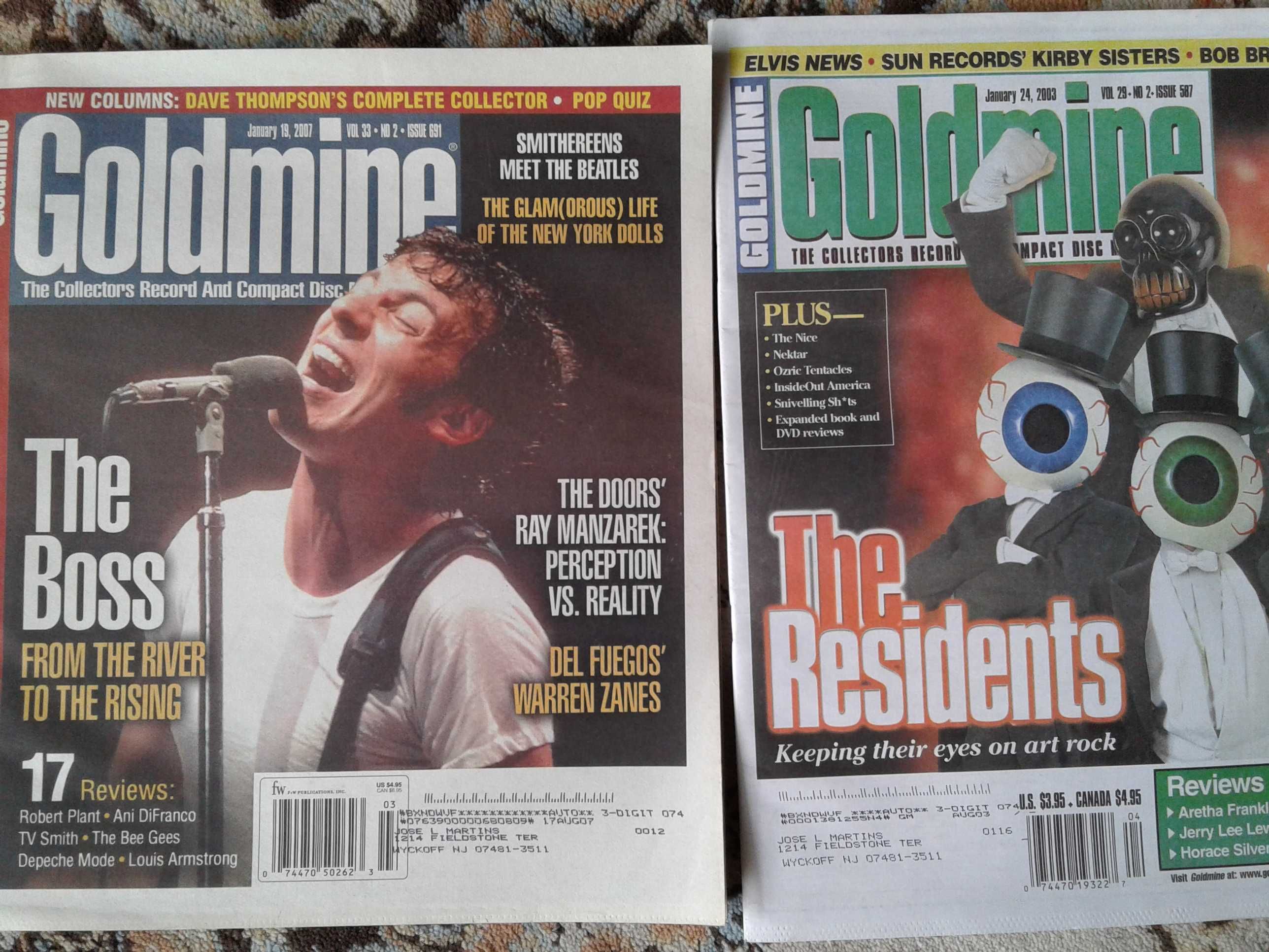 Revistas Americanas de musica