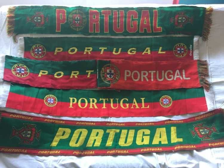 Lote de 6 Cachecóis Portugal com ofertas grátis!