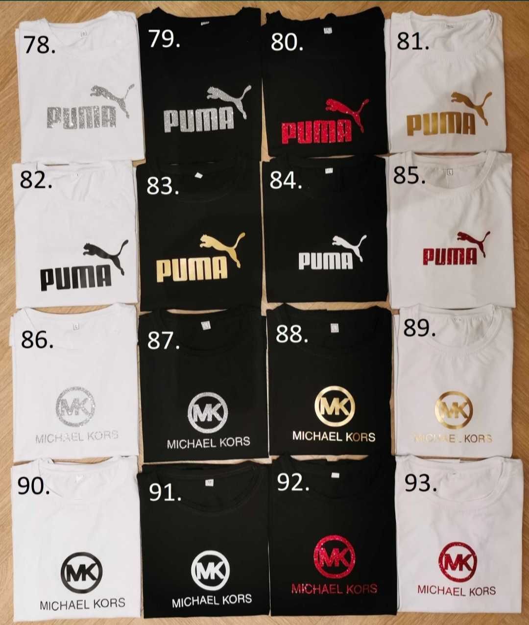 Koszulki Versace Adidas puma Levis Guess