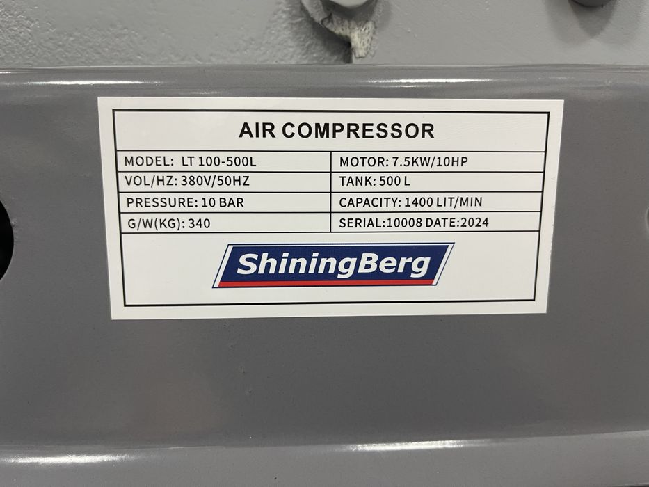 Акція! Компресор LT-100 1400 л/хв, 500 л. ресивер. Remeza (AirCast)!