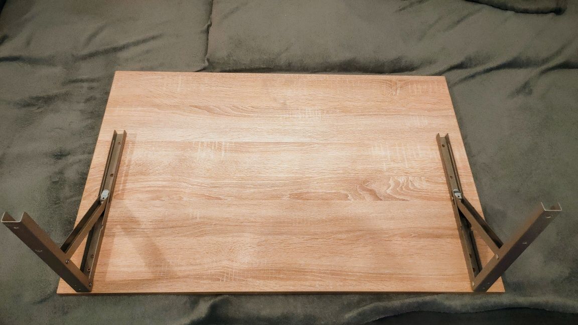 Stół stolik rozkładany przyścienny  90x60 dąb sonoma