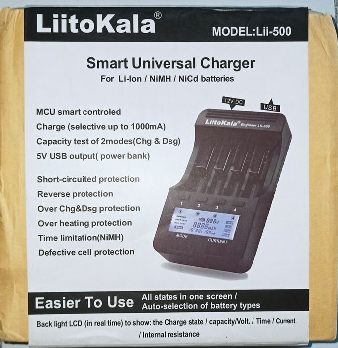 Зарядное устройство LiitoKala Lii-500