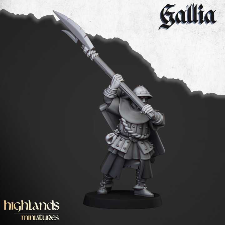 Gallia Men at Arms #10 Highlands Miniatures Old World Warhammer