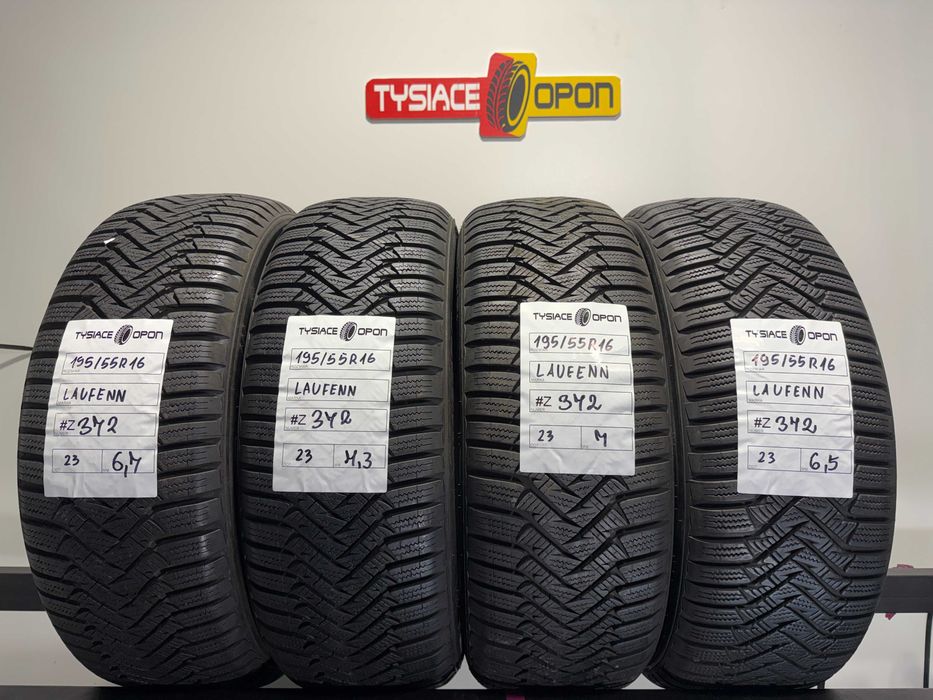 Opony Zimowe 195/55/16 Laufenn IFIT+ Komplet #Z372