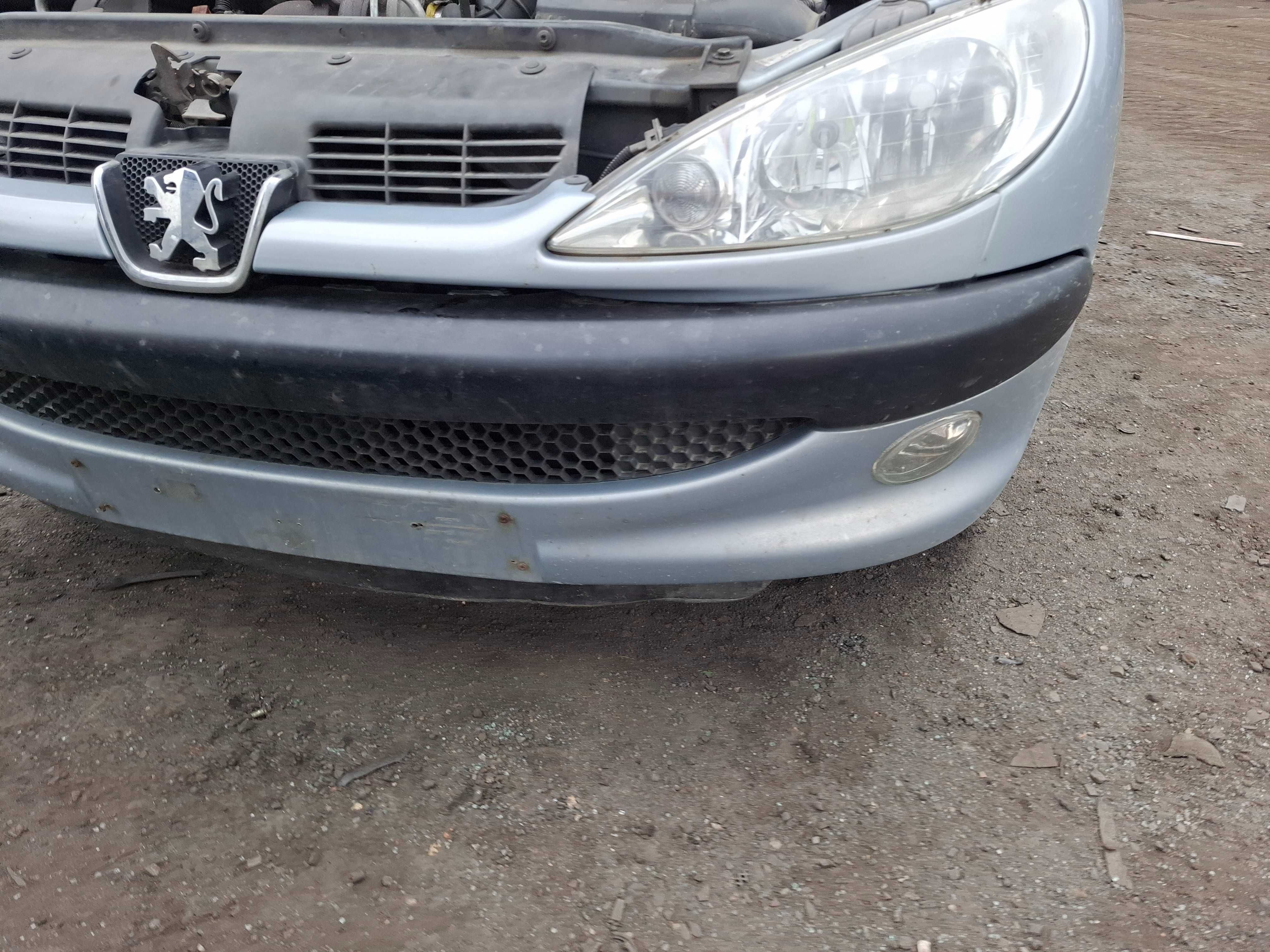 Zderzak przód przedni Peugeot 206 polift EYLC