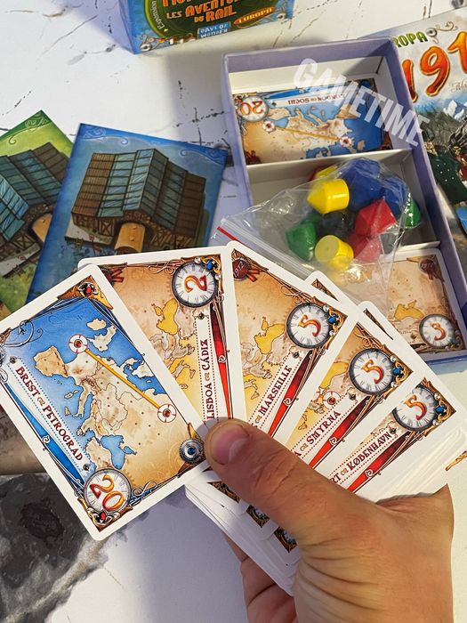 Ticket to Ride Europe 1912 Биле на Поезд Европа 1912 дополнение
