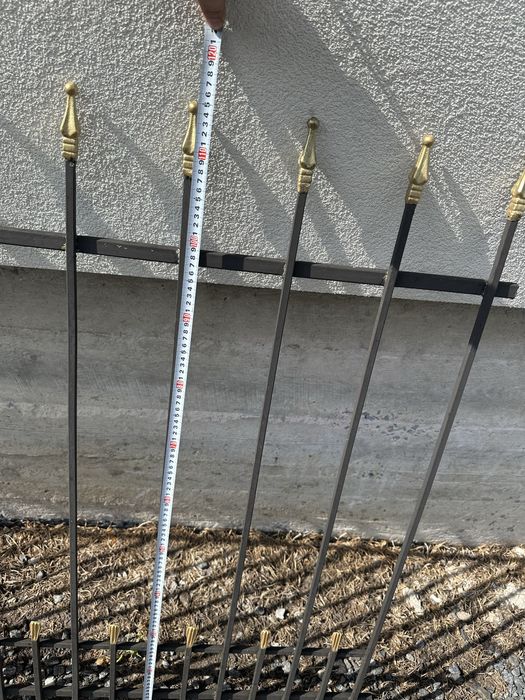 Огорожа металева