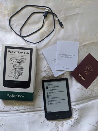 Електронная книга ридер PocketBook 606 Touch Lux 2 3