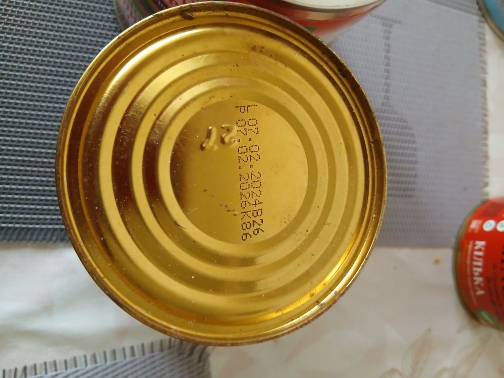 Продам консервы  паштет и килька