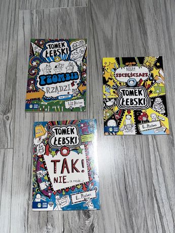 3 książki tomek łebski