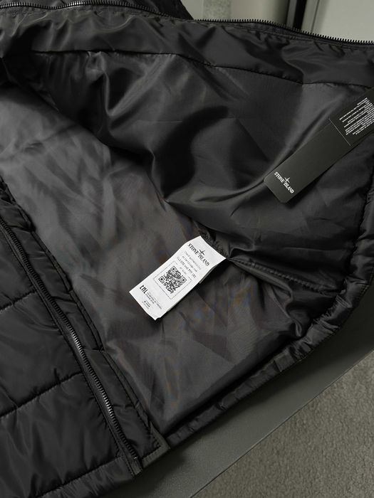 S M L XL XXL // Черный пуховик Стон Айленд - Куртка Stone Island