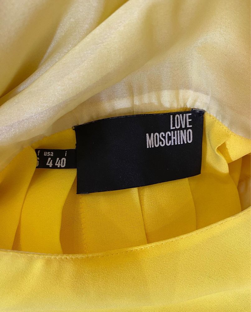 Гарне жовте плаття Moschino. Люкс бренд. Оригінал.