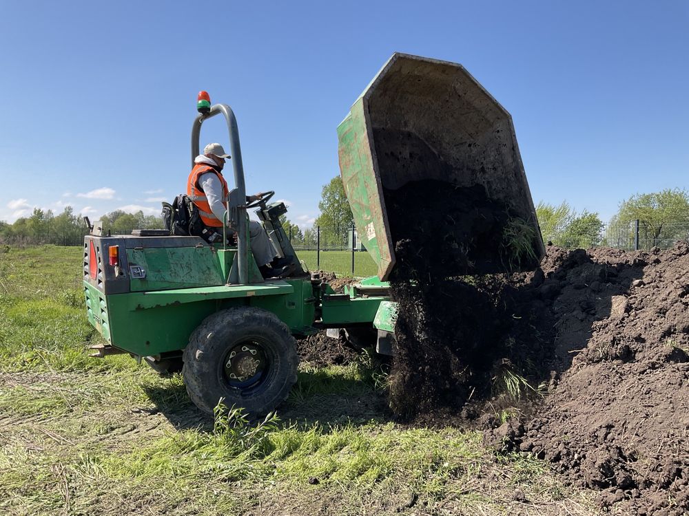 Wozidło technologiczne 6 ton Terex usługi z operatorem wynajem