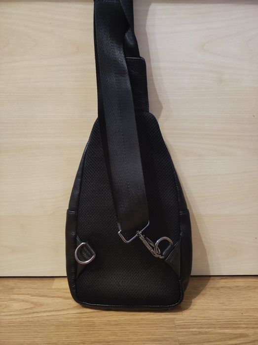 Чоловіча сумка через плече шкіряна