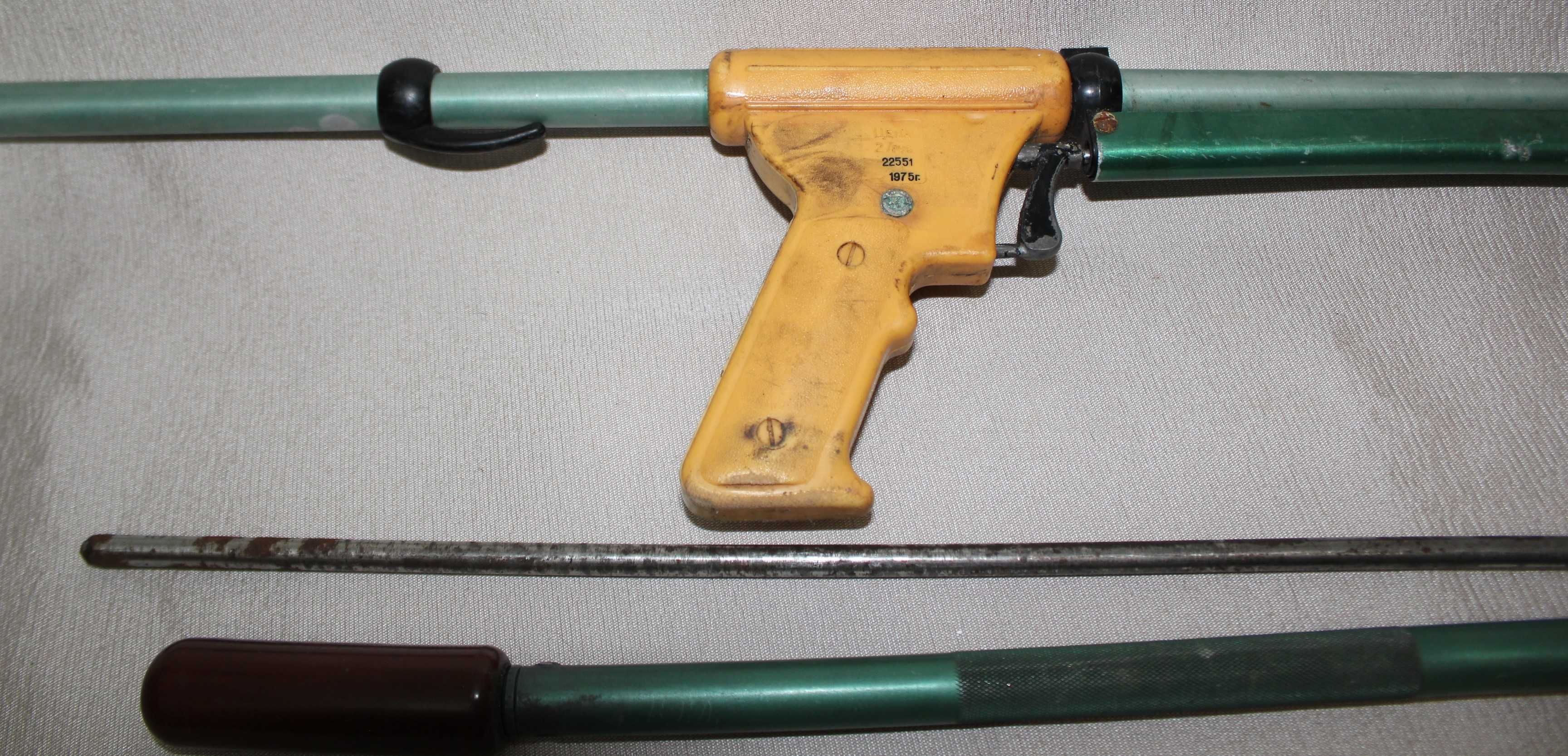 Винтажное ружье для подводной охоты 1975 г. полный комплект