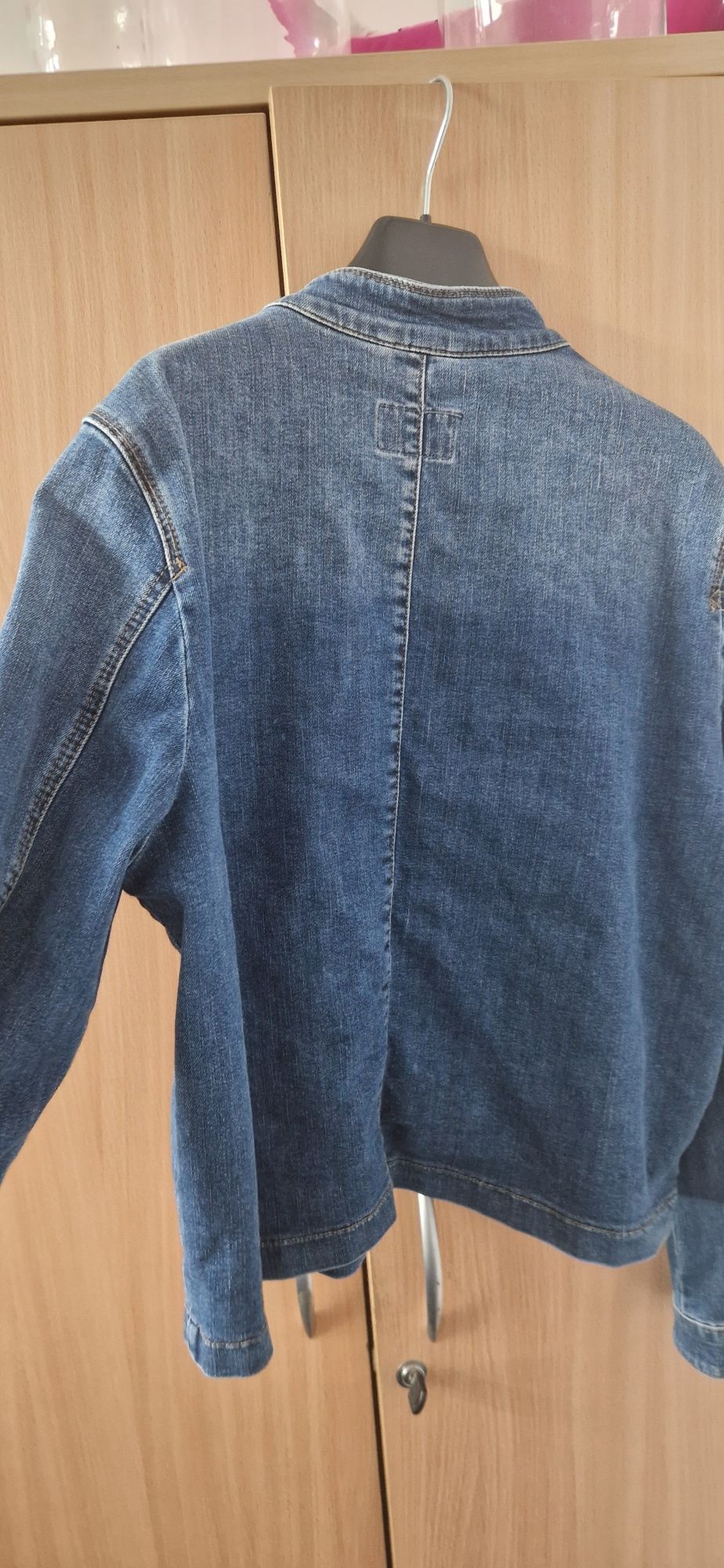 Esprit jeansowa kurtka,żakiet XL