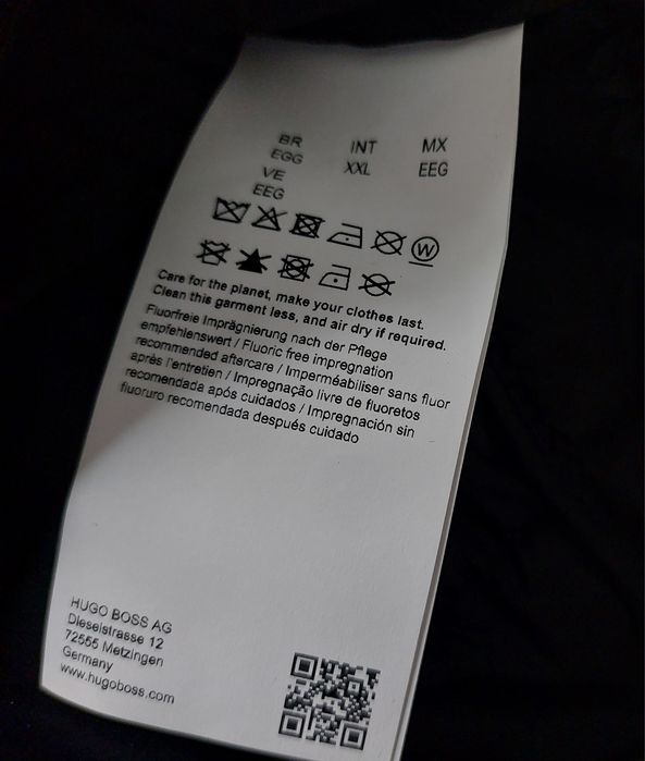 Hugo Boss nowa kurtka zimowa ocieplana męska r. XXL