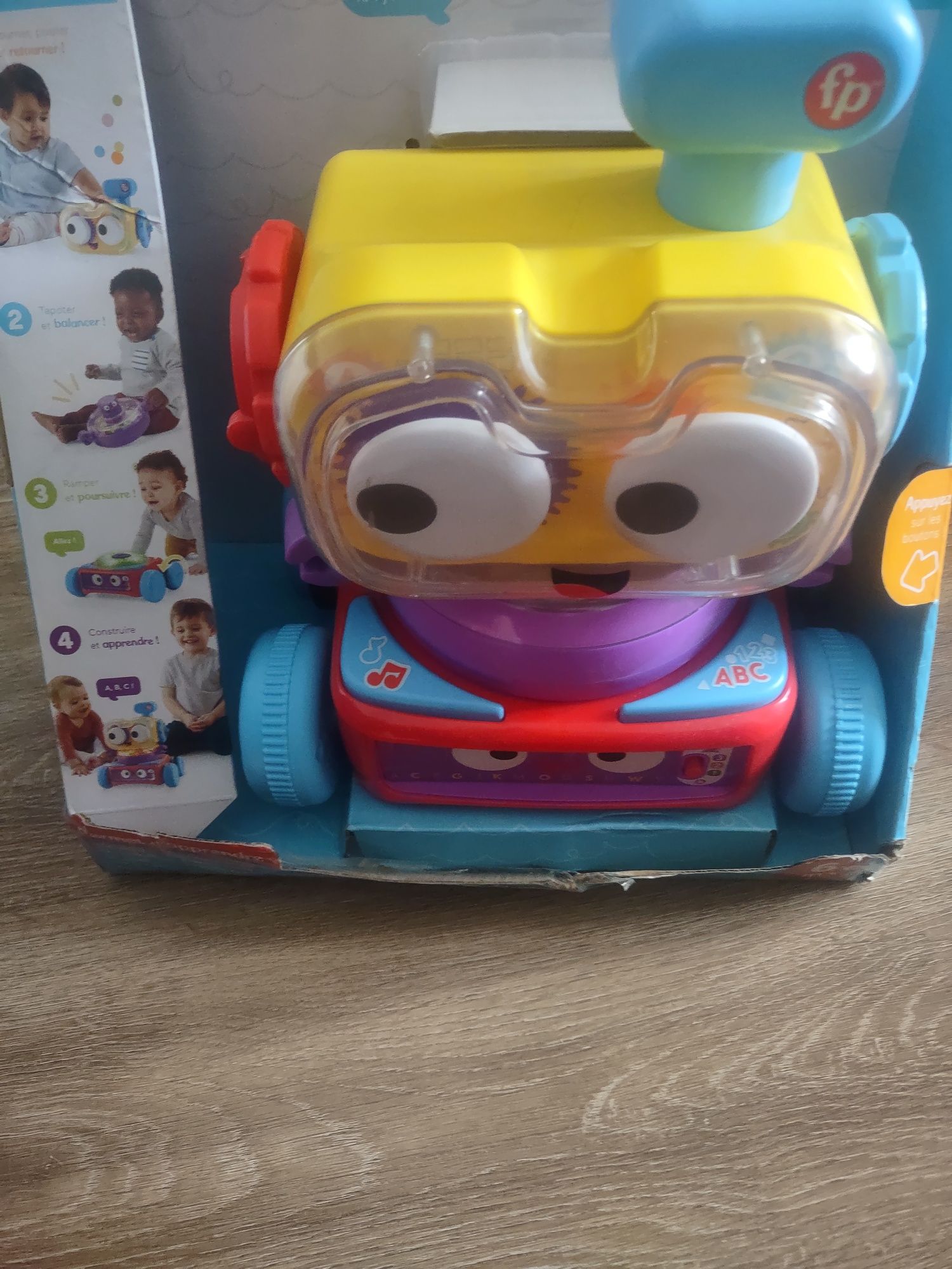 Fisher-Price, Robot 4w1, zabawka interaktywna