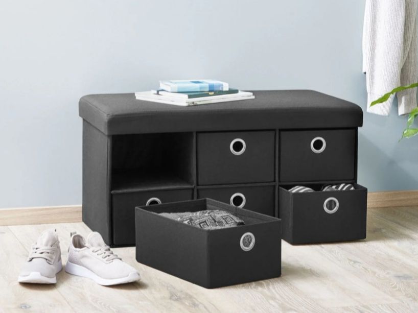 LIVARNO Home NOWA Skrzynia do Siedzenia z Szufladami LIDL!