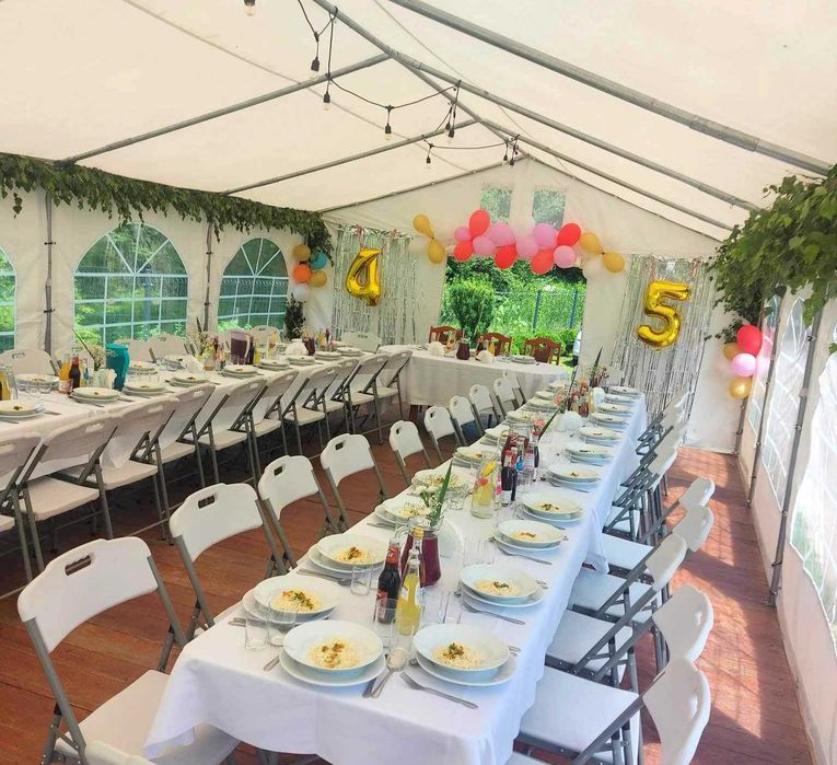 Wynajem Namiotów, podłoga drewniana wynajem, stoły, krzesła, namioty