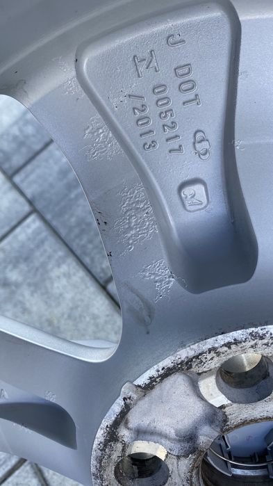 Felgi aluminiowe Toyota RAV4 V gen 5x114,3 17 cali czujniki TPMS