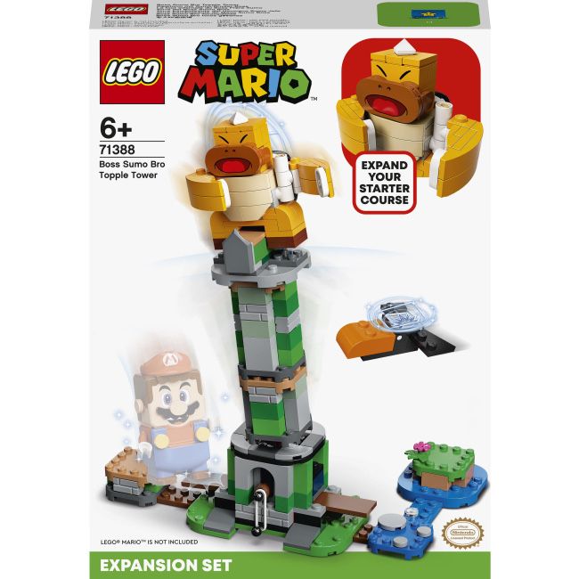 Конструктор LEGO Super Mario Падающая башня босса братца-сумо 71388