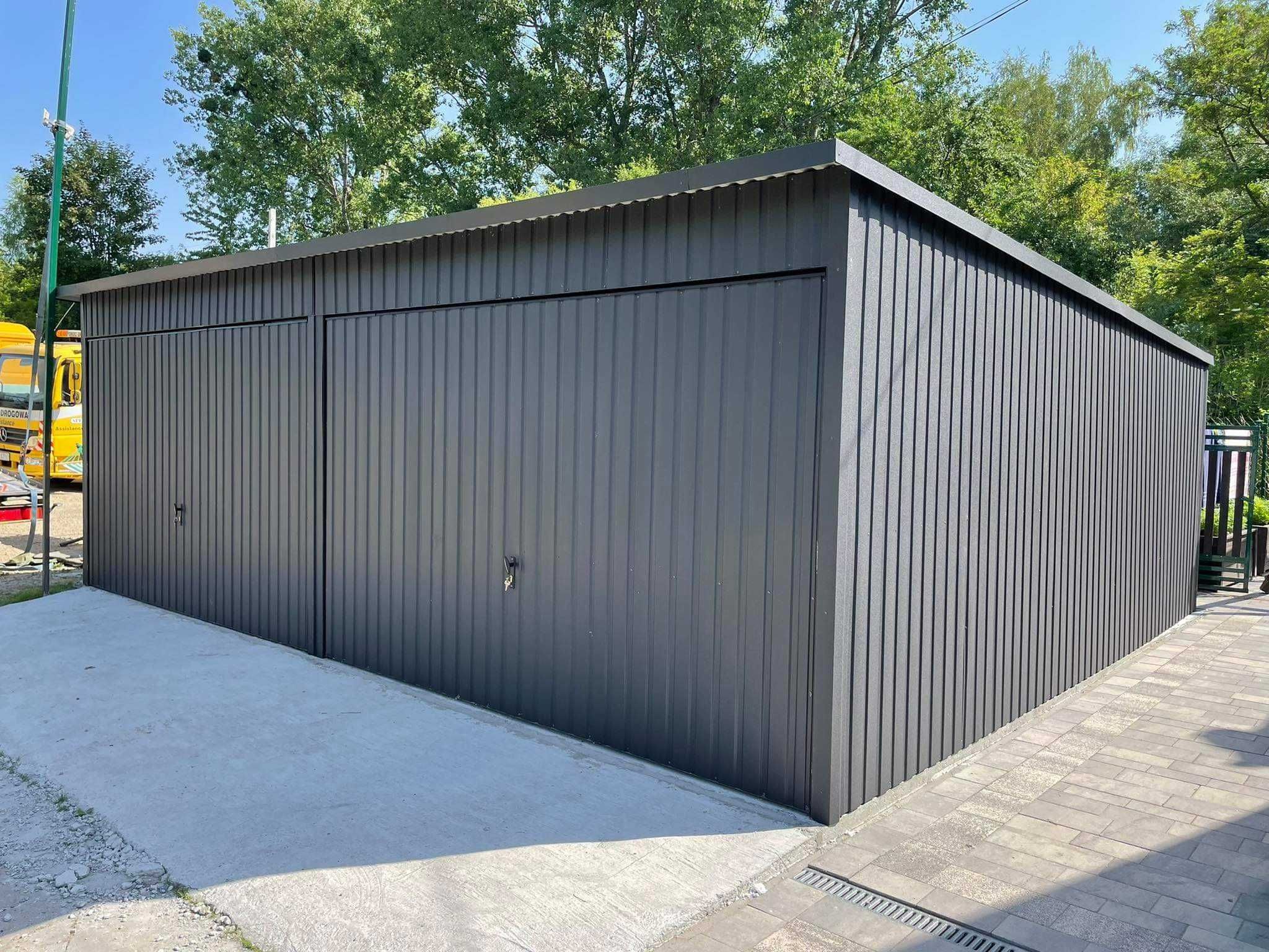 Garaż blaszany, wiata. KONSTRUKCJA W OCYNKU. Producent. CAŁA Polska