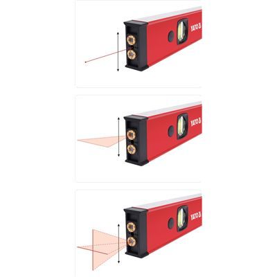 Poziomnica 610Mm Elektroniczna Z Laserem Yato