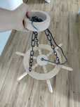 Żyrandol lampa ster marynarski