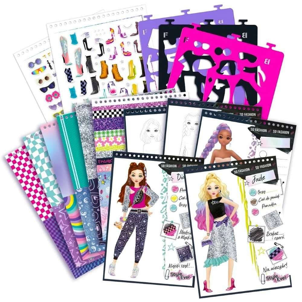 Epee Projekt Moda Zestaw Szkicownik projektowanie moda modelki projekt