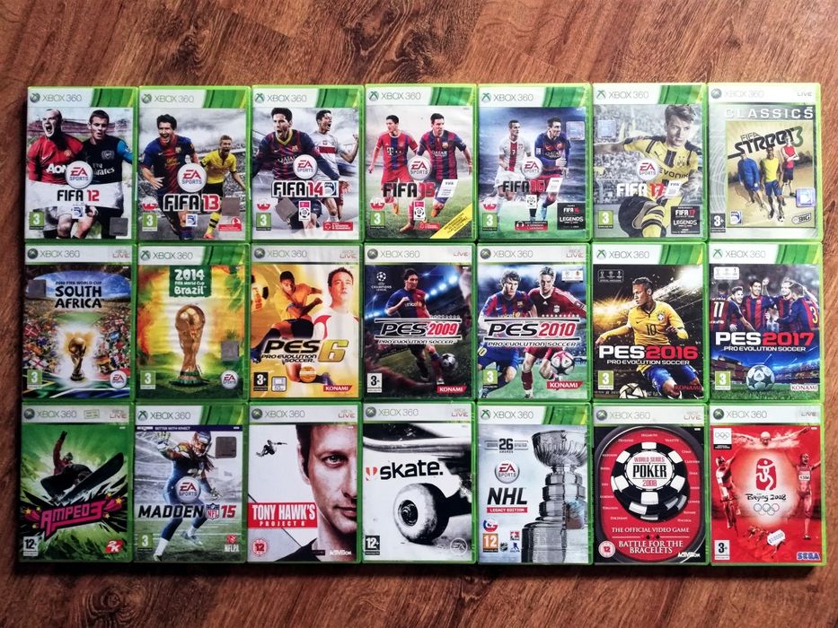 Gry XboX 360 Dla Dzieci Lego Kinect Samochody Strzelanki Sportowe Inne