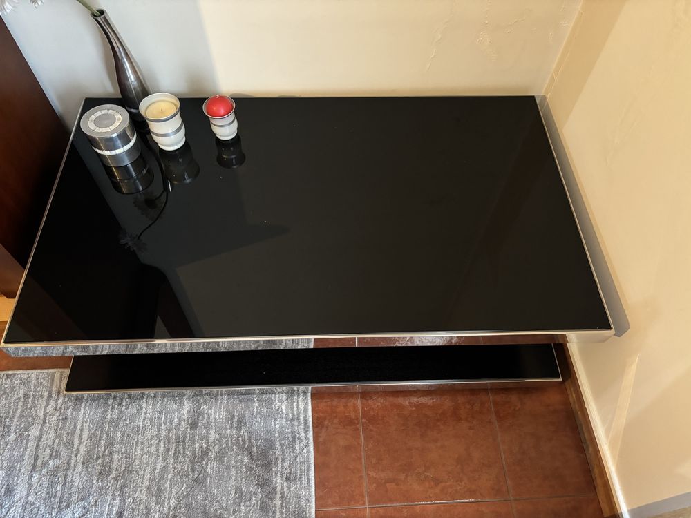 NOVO PREÇO!!!      Mesa de centro preta