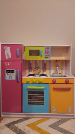kuchnia dla dzieci neonowa kidcraft 53100