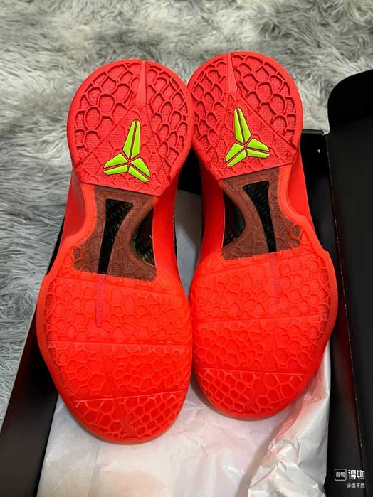 Buty meskie Mokasyny Nike_Kobe_6_Protro_Reverse_Grinch r.45