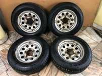 Koła Felgi 5x139,7 110MM ET 5 Opony Zimowe 205/70 R15 96T 3 MM 2015R Suzuki Jimny Vitara- Gwarancja Wysyłka Montaż