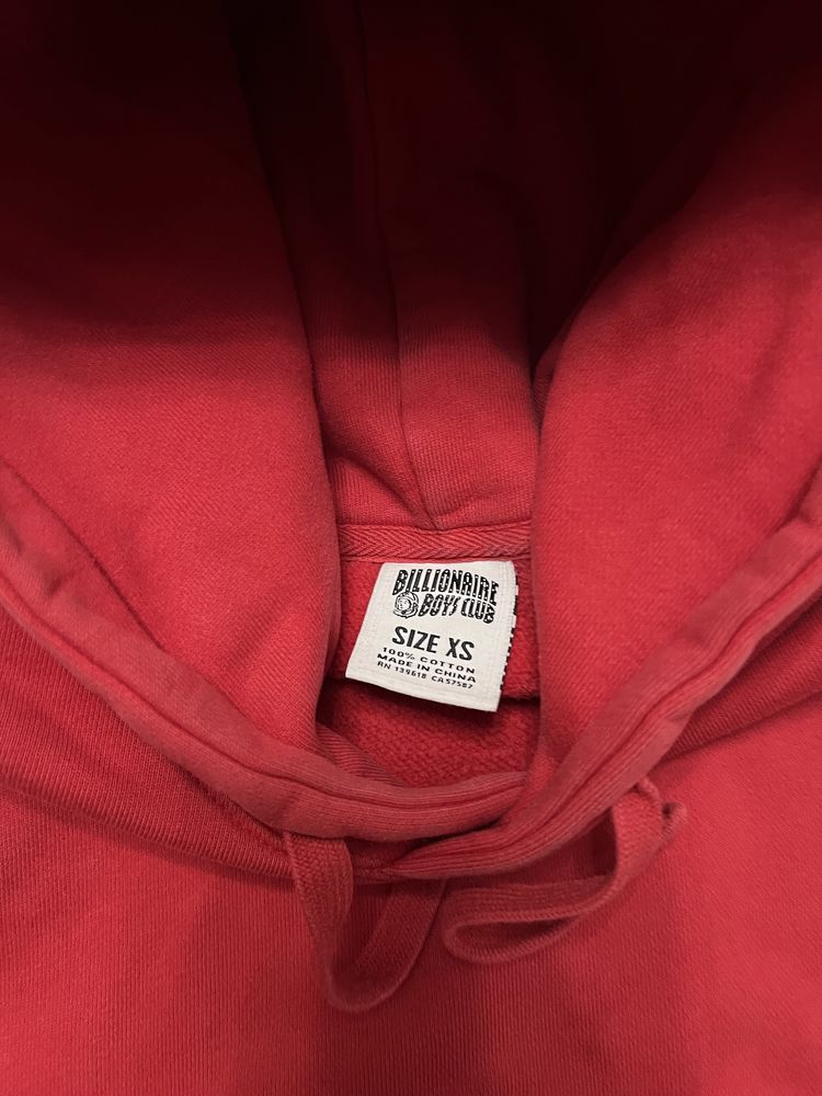 Худі кофта Billionaire Boys Club Big Logo Hoodie Red S BBC