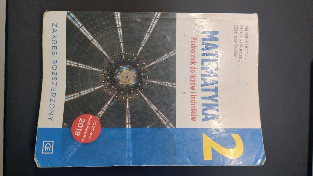 Matematyka 2 OE PAZDRO p. rozszerzony Podręcznik
