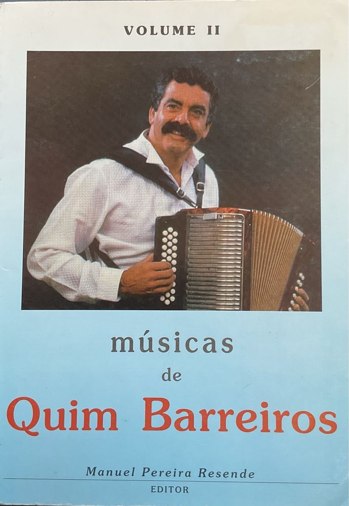 Livro Músicas de Quim Barreiros Volume II