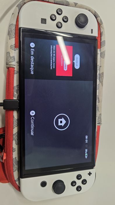 Nintendo Switch Oled branca