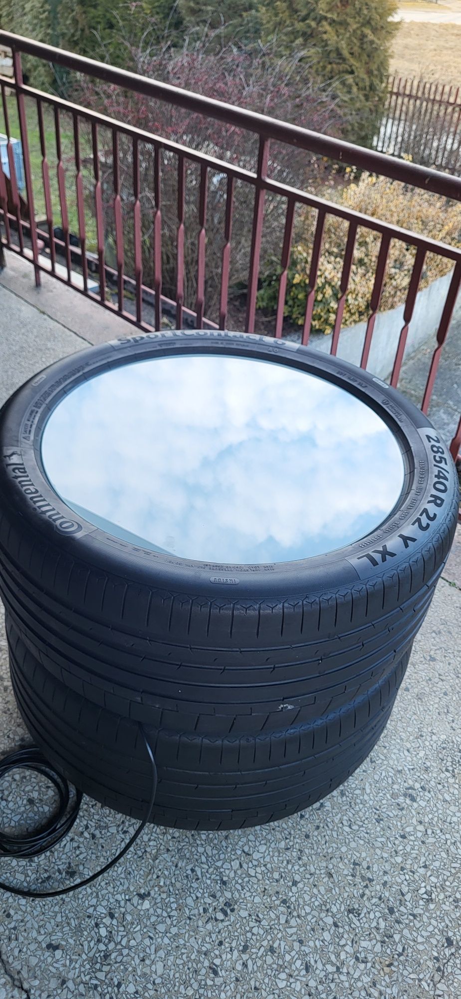 Stolik z Opon idealny prezent  285.40R22