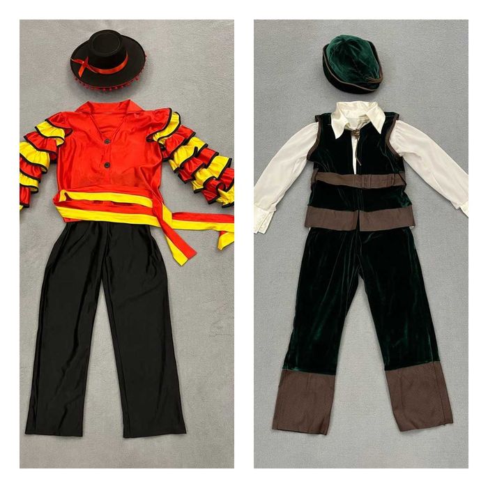 Новорічні костюми козак, ковбой, циган, цирк, оренда, прокат -300грн