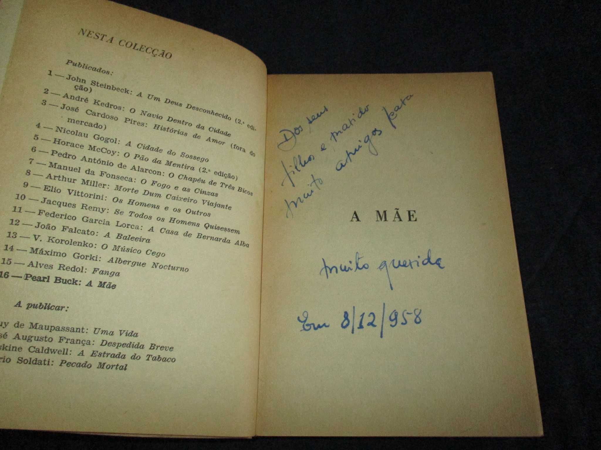Livro A Mãe Pearl Buck Livros das Três Abelhas