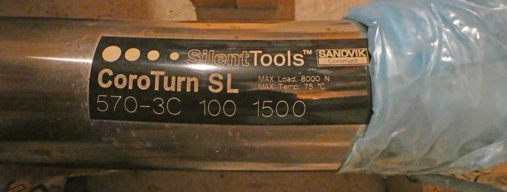 Kompletny nieużywany trzonek Silent Tool Sandvik 570-3C_100_1500 nowy